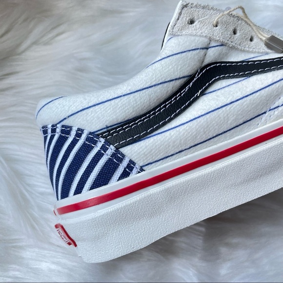 Vans Old Skool 36 DX Anaheim Factory Patchwork League True White - Picture 12 of 16